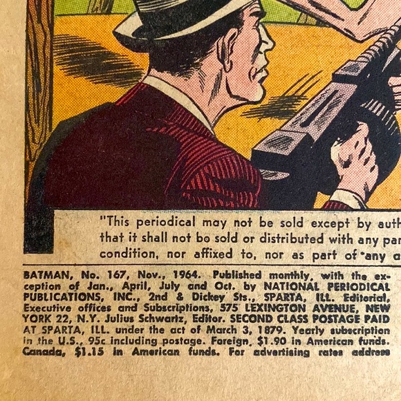 Batman comic - A Book-Length Spy-Thriller..."Zero Hour for Earth" - Picture 4 of 5